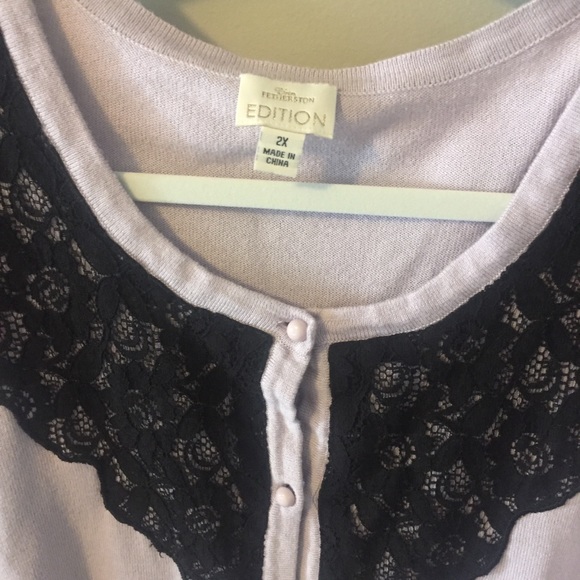 Erin Fetherston Plus Size Cardigan - Picture 3 of 5